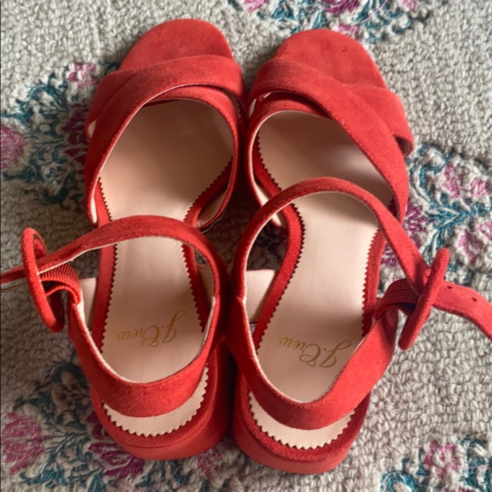 J Crew Suede Heels - Picture 6 of 8